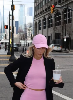 Caps^AIM’N Small Logo Cap Cotton candy