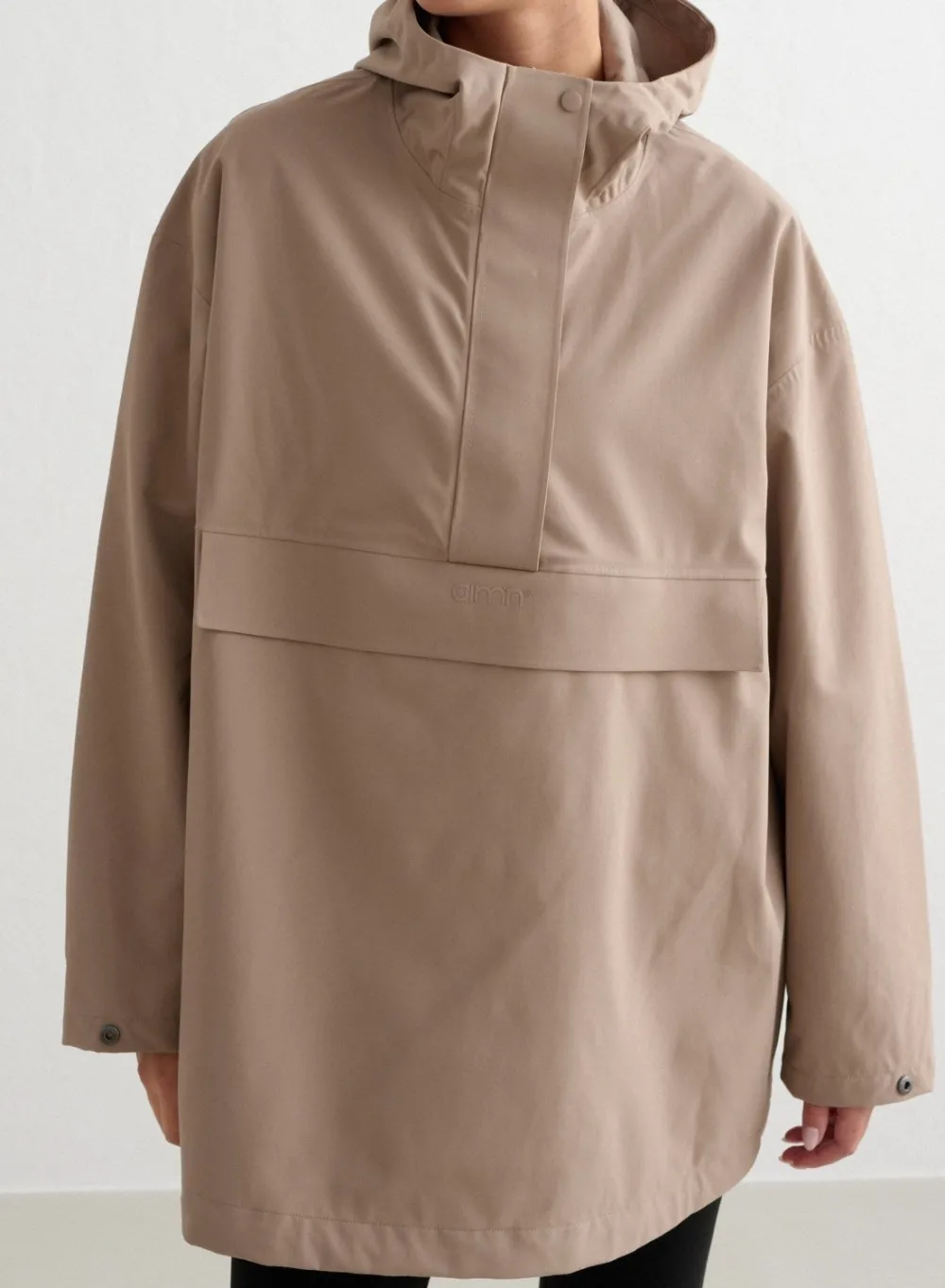 Anorakker|Høstjakker^AIM’N Waterproof Oversized Anorak Espresso