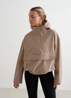 Anorakker|Høstjakker^AIM’N Waterproof Oversized Anorak Espresso