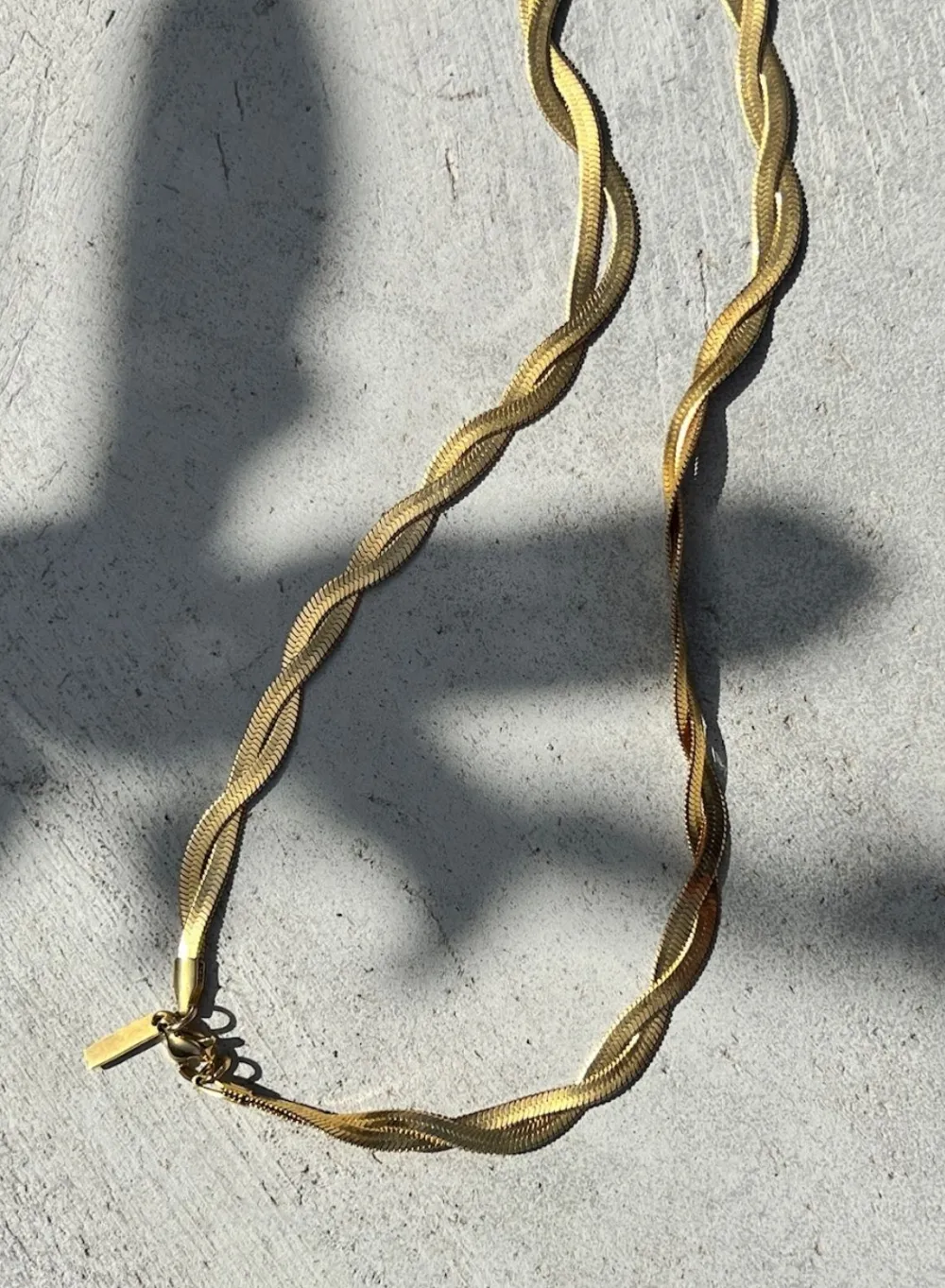 Vanntette Smykker^AIM’N Gold Waterproof Braid Necklace