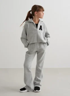 Workout Pants^AIM’N Young Flare Sweatpants Grey melange