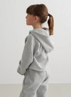 Løpejakker^AIM’N Young Sweat Zip Hood Grey melange