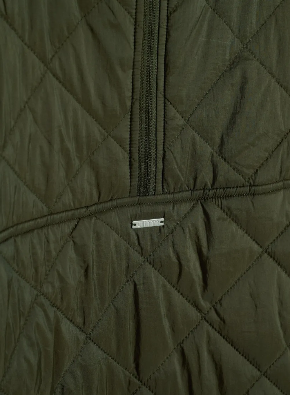 Anorakker|Høstjakker^AIM’N Oversized Quilted Anorak Khaki