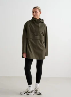 Anorakker|Høstjakker^AIM’N Waterproof Oversized Anorak Khaki