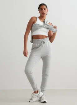 Myke Bukser|Sweatpants^AIM’N Melange Comfy Sweatpants Light Grey