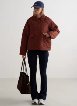 Høstjakker|Jakker Til Hverdags^AIM’N Quilted Femme Jacket Mahogany