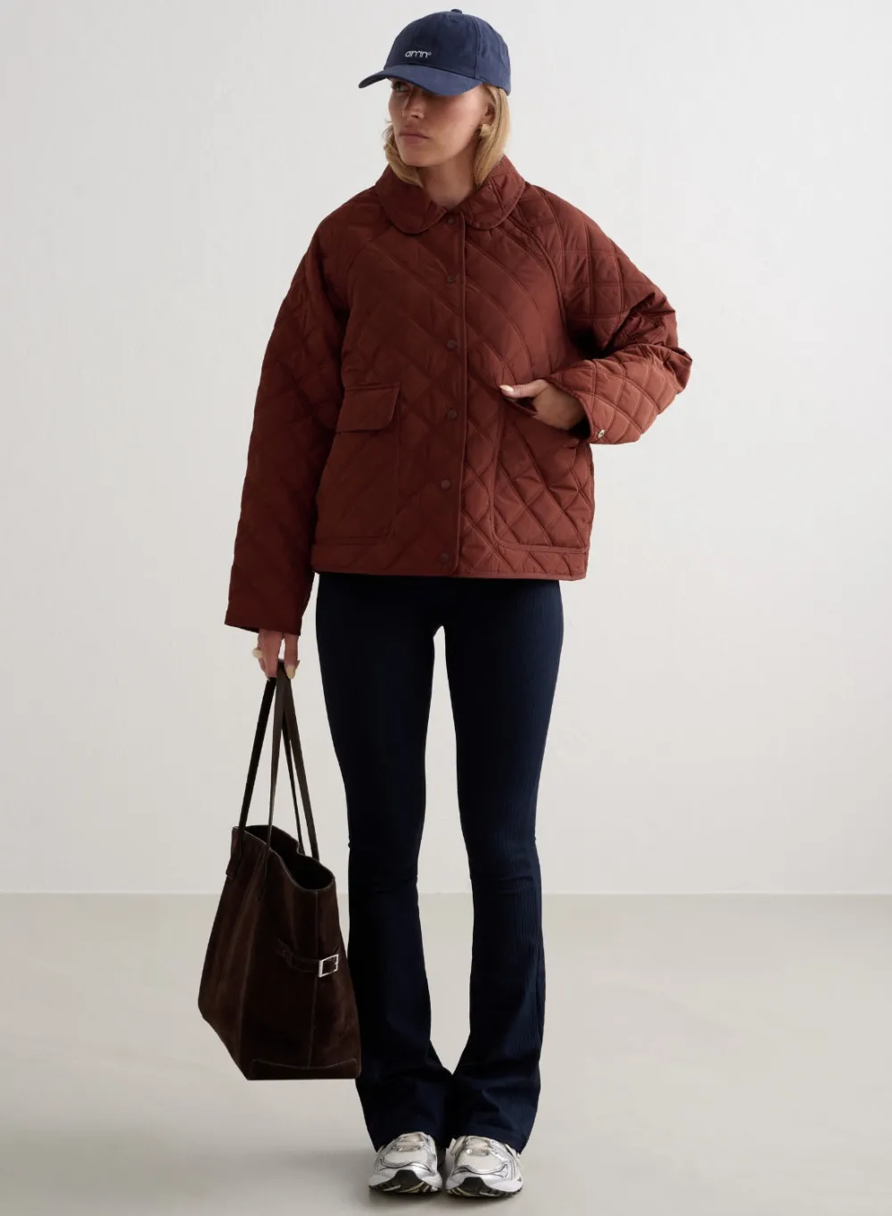 Høstjakker|Jakker Til Hverdags^AIM’N Quilted Femme Jacket Mahogany