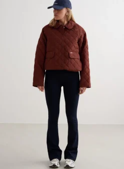 Høstjakker|Jakker Til Hverdags^AIM’N Quilted Femme Jacket Mahogany