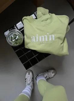 Sweatshirts|Gensere^AIM’N Club Terry Sweatshirt Matcha