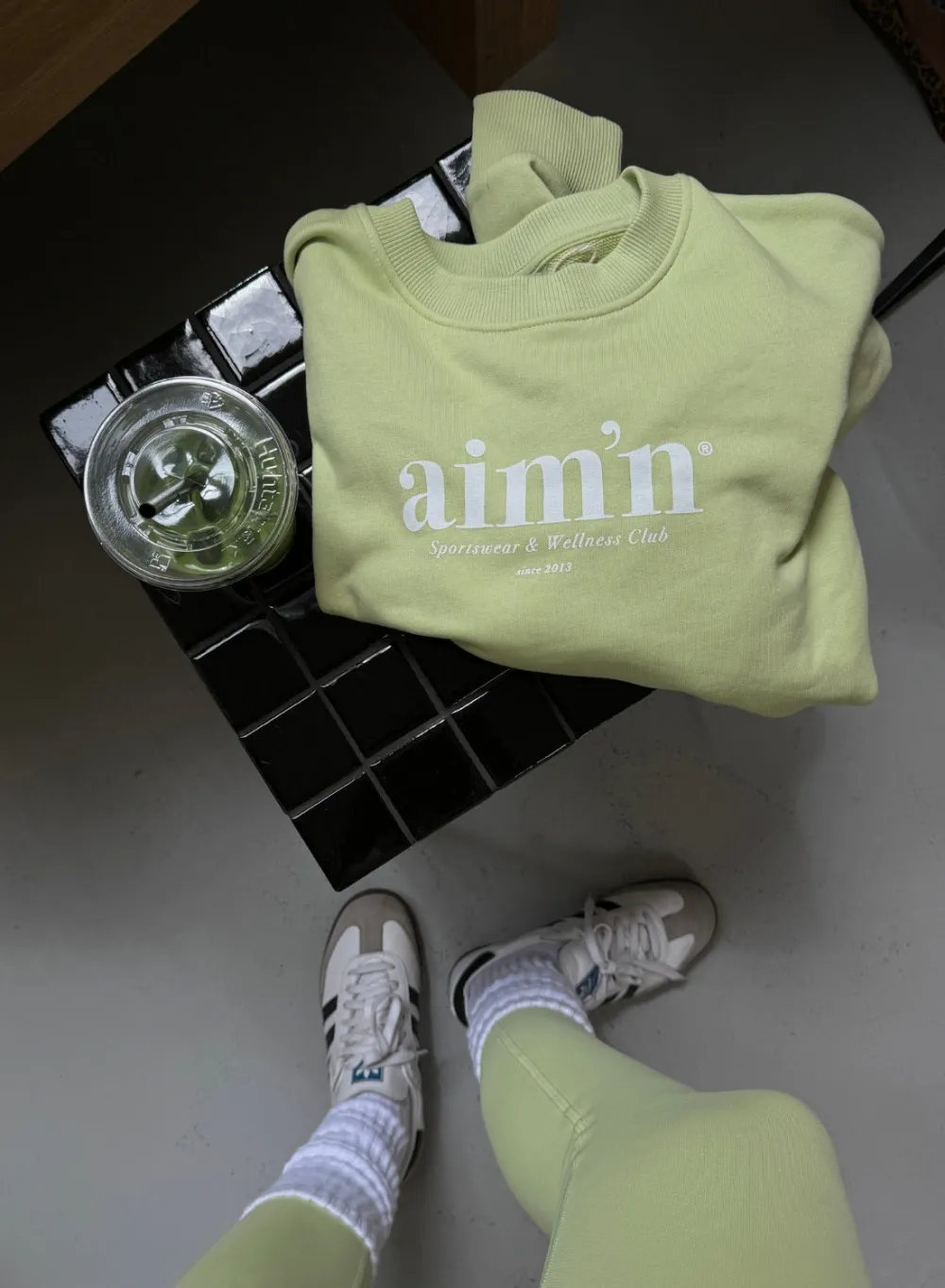 Sweatshirts|Gensere^AIM’N Club Terry Sweatshirt Matcha