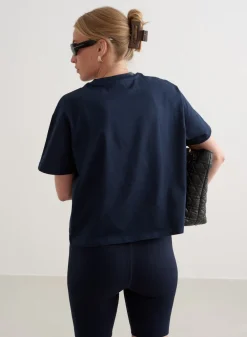 T-skjorter|T-shirts Til Hverdags^AIM’N Heritage Boxy T-shirt Navy