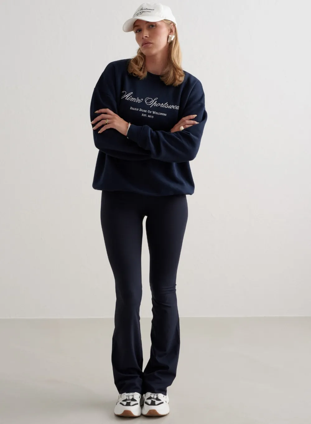 Langermede Skjorter|Sweatshirts^AIM’N Heritage Sweatshirt Navy