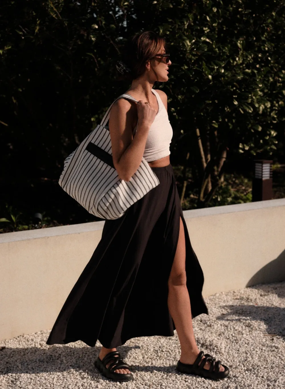 Treningsposer^AIM’N Off-white Beach Tote Bag