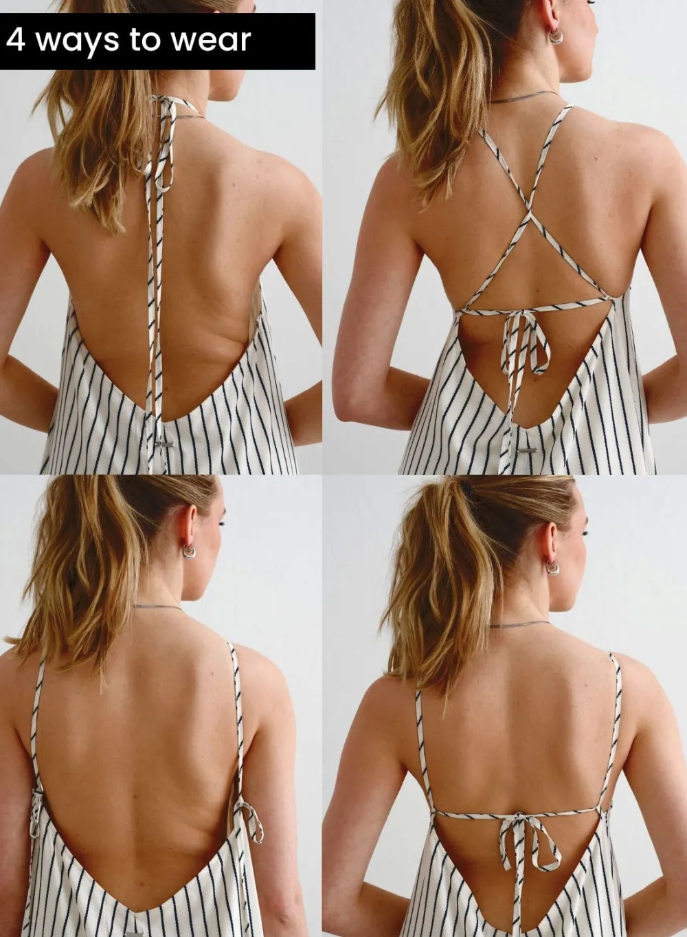Kjoler^AIM’N Off-white Flowy Long Dress Off white