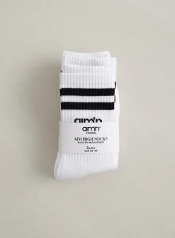 Sokker^AIM’N Pale Lavender Young Aim High Socks 3-pack
