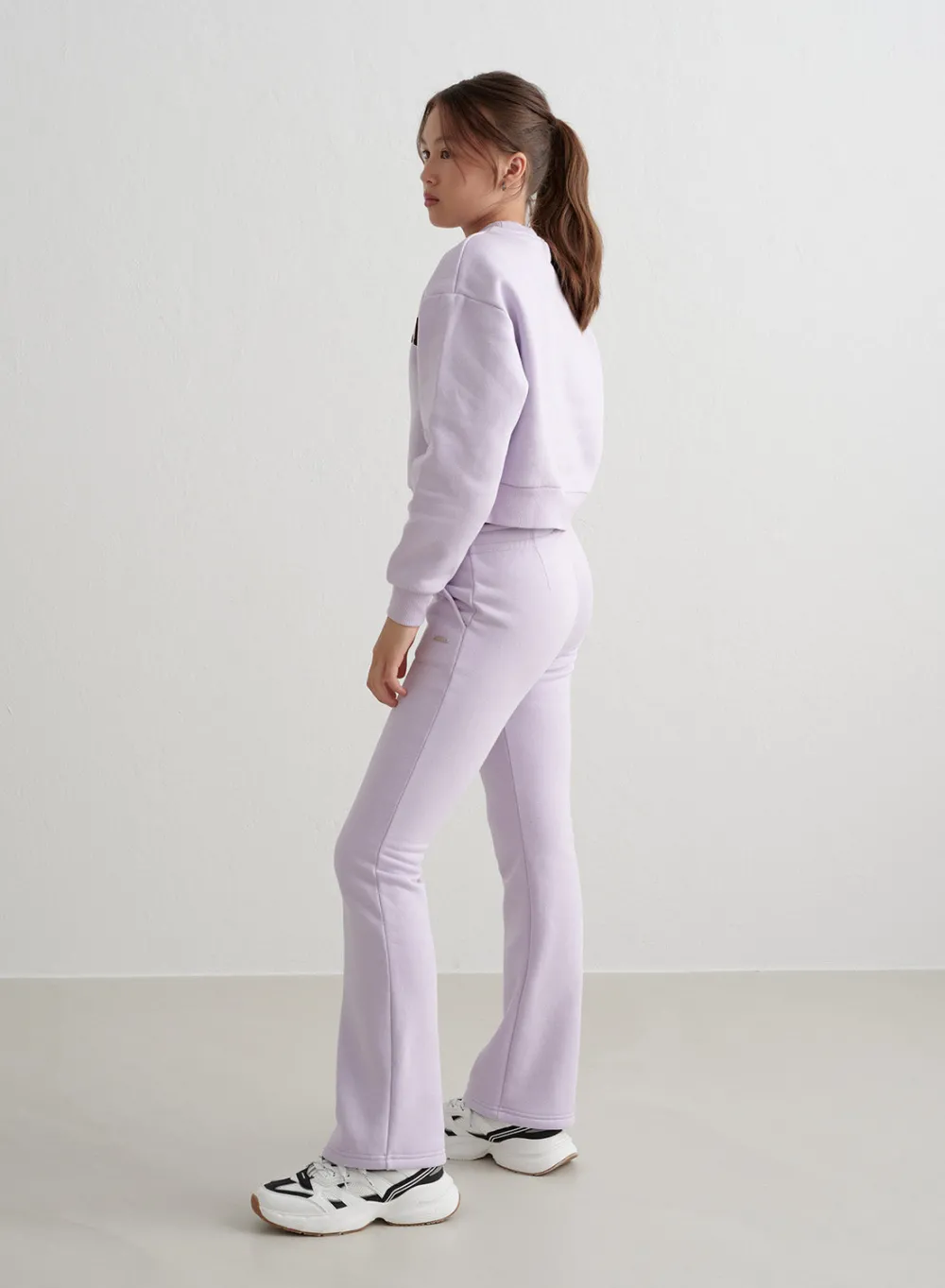 Workout Pants^AIM’N Young Flare Sweatpants Pale lavender