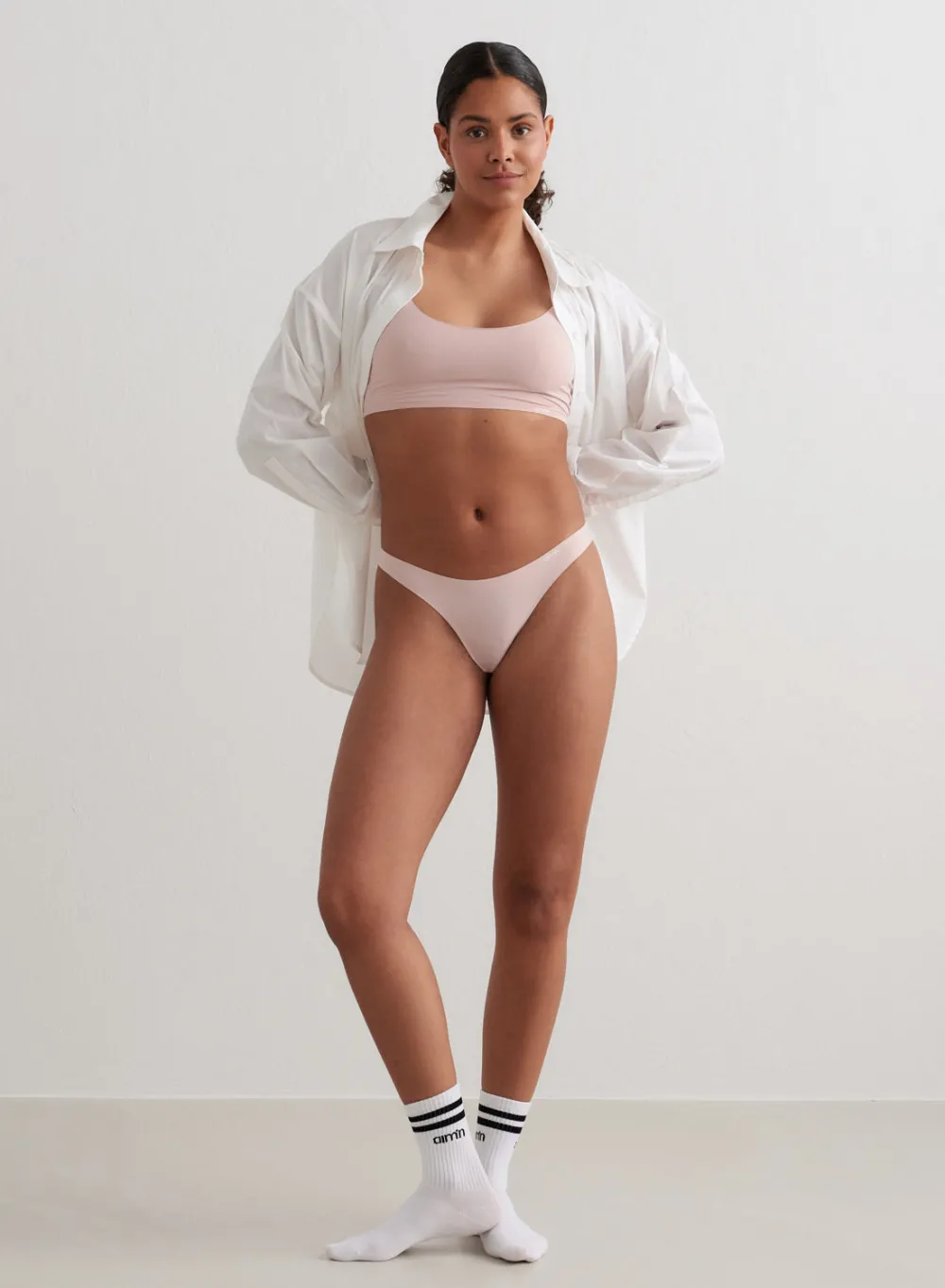 Truser^AIM’N Invisible Thong 3-pack Pale pink
