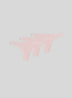 Truser^AIM’N Invisible Thong 3-pack Pale pink
