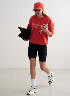 Langermede Skjorter|Sweatshirts^AIM’N 90's Red Heritage Sweatshirt 90s-red