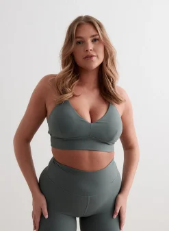Strap Bras^AIM’N Sense Strap Bra Sage