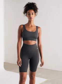 Seamless Biker Shorts|All Biker Shorts^AIM’N Ribbed Seamless Biker Shorts Shadow grey