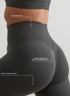Treningstights|Seamless Tights^AIM’N Shape Seamless Tights Shadow grey
