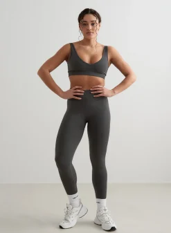 Seamless Sports Bras^AIM’N Shape Seamless Deep Cut Bra Shadow grey