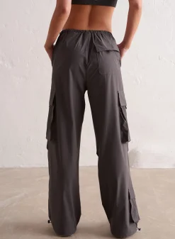 Workout Pants^AIM’N Windbreaker Parachute Pants Shadow grey