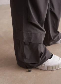 Workout Pants^AIM’N Windbreaker Parachute Pants Shadow grey