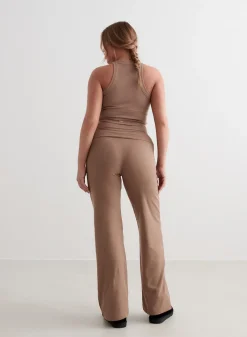 Myke Bukser|Sweatpants^AIM’N Ease Ribbed Pants Toffee melange