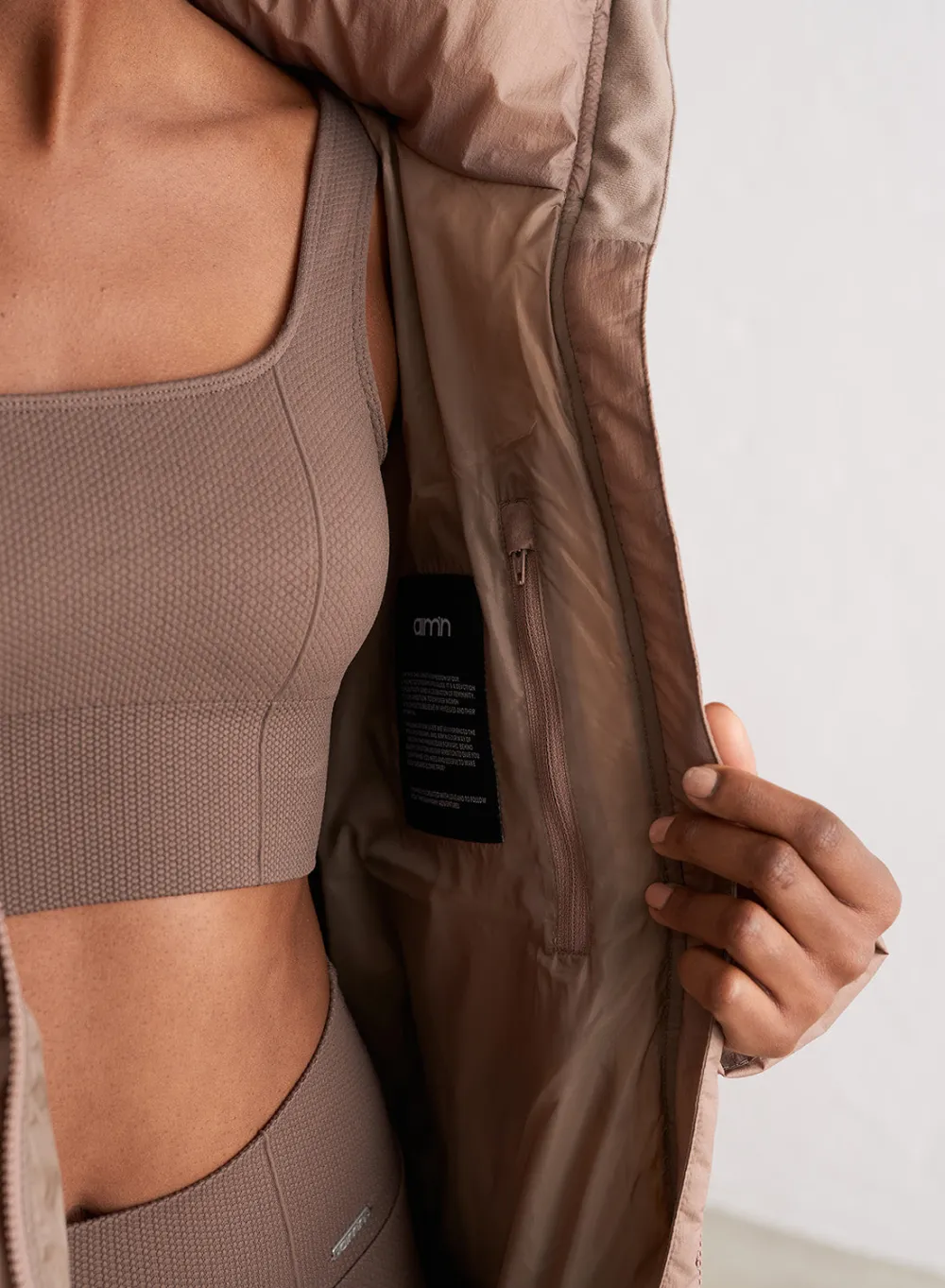 Høstjakker|Vinterjakker^AIM’N Puffer Jacket Toffee