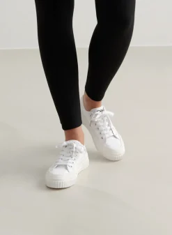 Sneakers^AIM’N Cotton Canvas Sneakers White