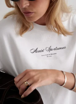 T-skjorter|T-shirts Til Hverdags^AIM’N Heritage Boxy T-shirt White