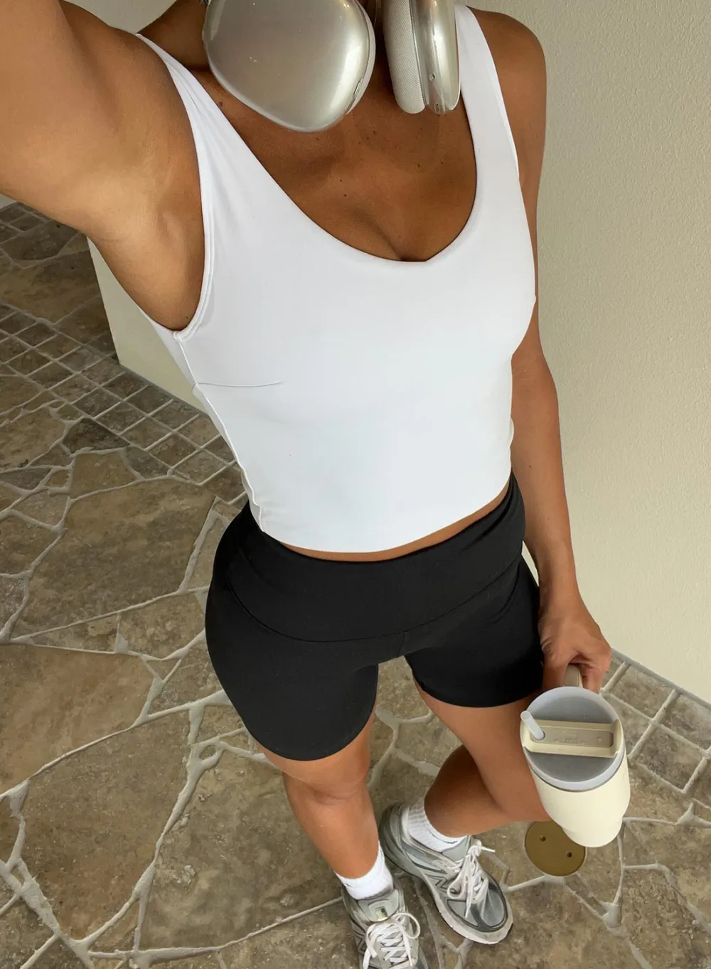 Tank Tops Og Trenings Tank Tops|Workout Tank Tops^AIM’N Sense Bralette White