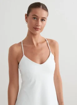 Kjoler^AIM’N Sense Strap Dress White