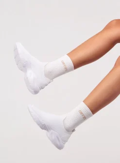 Sokker^AIM’N White/Beige/Macchiato Aim'n Logo Socks 3-Pack white /beige /macchiato