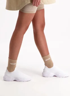 Sokker^AIM’N White/Beige/Macchiato Aim'n Logo Socks 3-Pack white /beige /macchiato