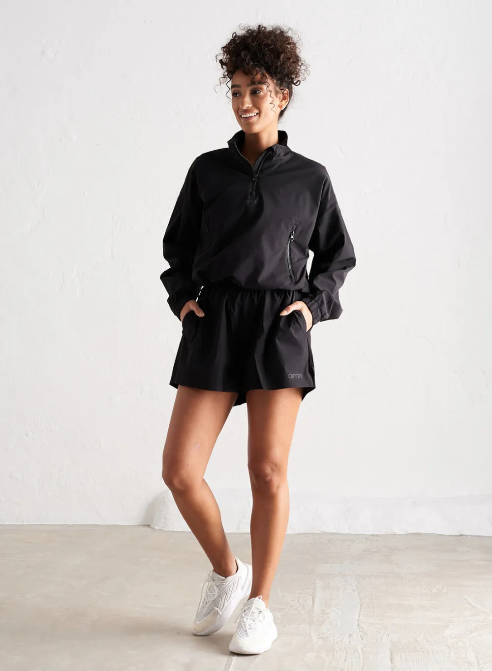 Running Shorts^AIM’N Windbreaker Shorts Black